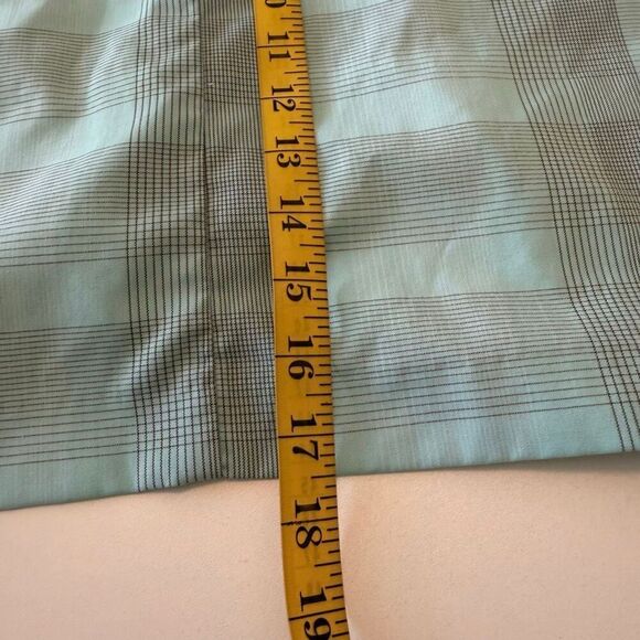 Izod FXG Cool FX Teal Plaid Golf Skort Sz 14 Tennis, Pickleball, Sports - Picture 10 of 11